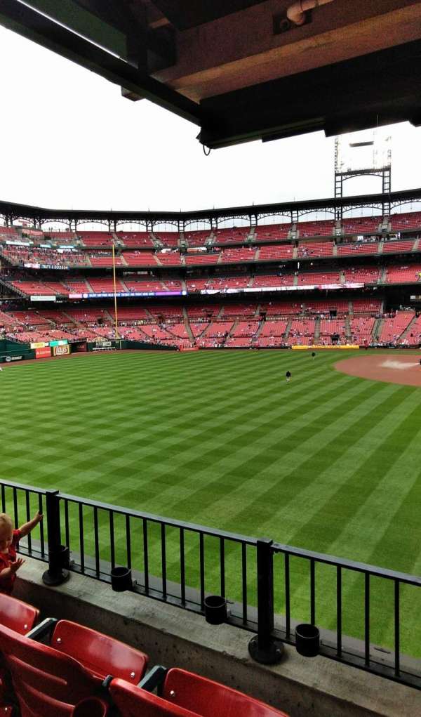 Busch stadium, block: LP3, row: 3, seat: 15