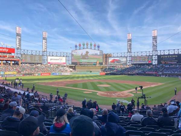 Rate Field, block: 133, row: 27, seat: 6