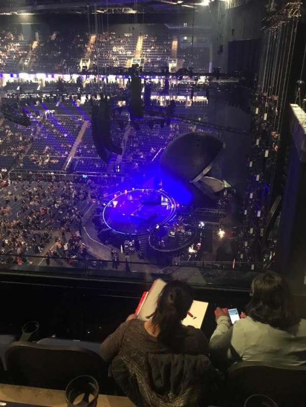 The O2, London, block: 422, row: C, seat: 982