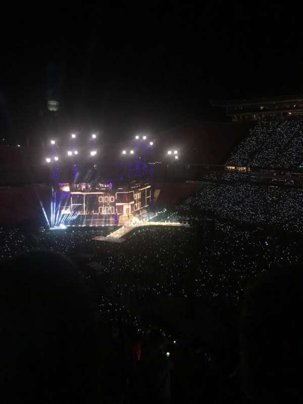 Arrowhead Stadium, block: 324, row: 18, seat: 13-14