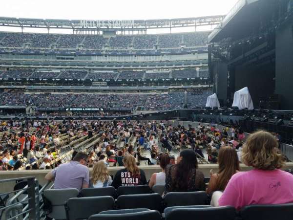 Metlife Stadium, block: 111A, row: 6, seat: 12