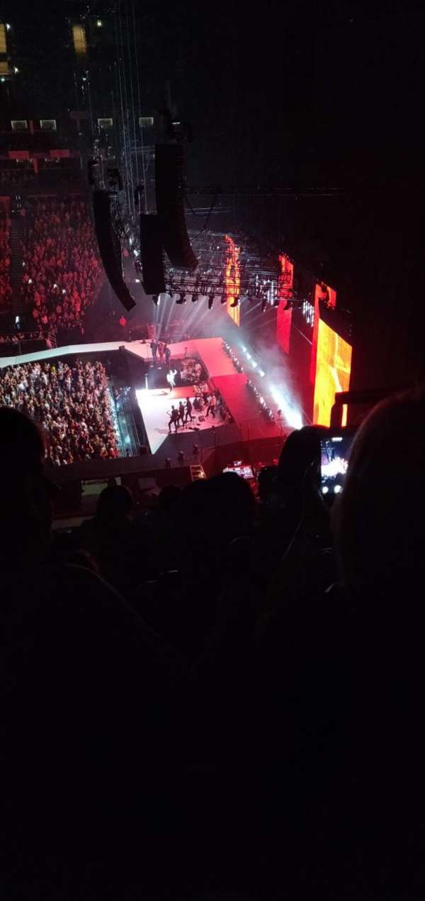 The O2, London, block: 422, row: E, seat: 466