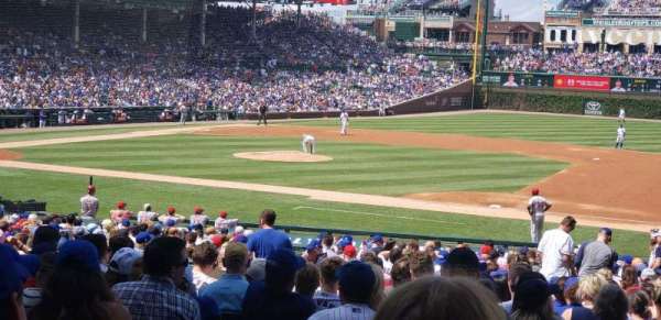Wrigley Field, block: 125, row: 15, seat: 13