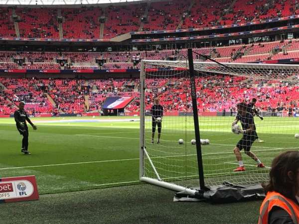 Wembley Stadium, block: 115, row: 3, seat: 121