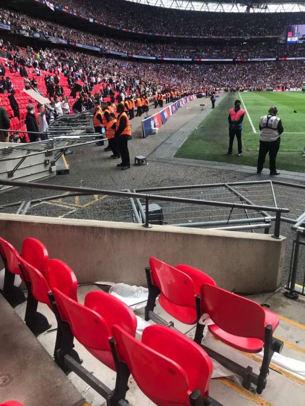 Wembley Stadium, block: 115, row: 3, seat: 120-123