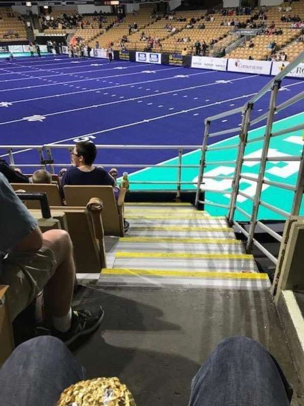 DCU Center, block: 105, row: B, seat: 1