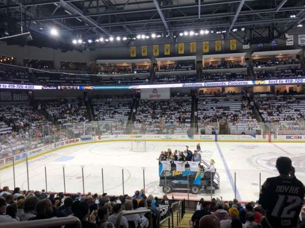 Huntington Center, block: 119, row: S, seat: 18
