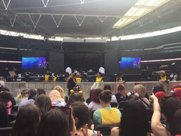 Wembley Stadium, block: C4, row: F, seat: 10