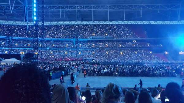 Wembley Stadium, block: 101, row: 20, seat: 45