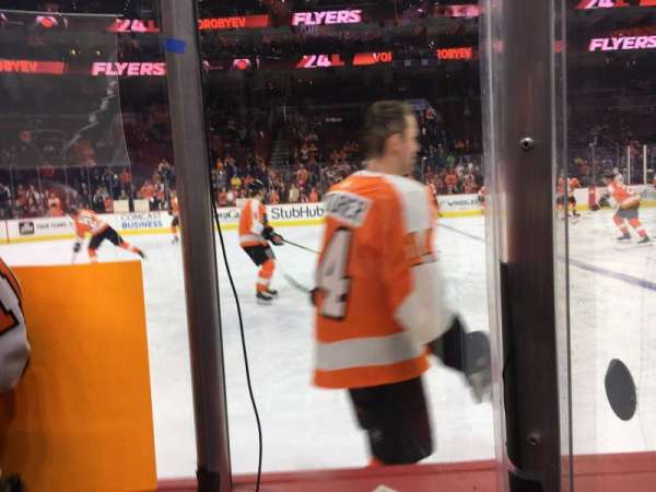 Xfinity Mobile Arena, block: 124, row: 2, seat: 4