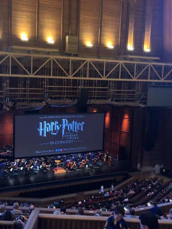 Filene Center, block: Loge L, row: C, seat: 13