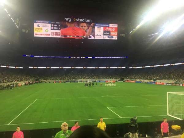 NRG Stadium, block: 138, row: G, seat: 3