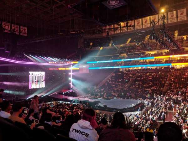 Prudential Center, block: 20, row: 19, seat: 3