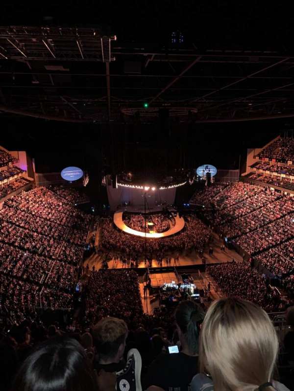The O2, London, block: 411, row: M, seat: 696