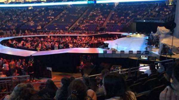 The O2, London, block: 113, row: Q, seat: 412