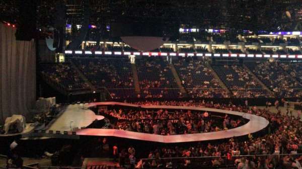 The O2, London, block: D101, row: ZZ, seat: 4