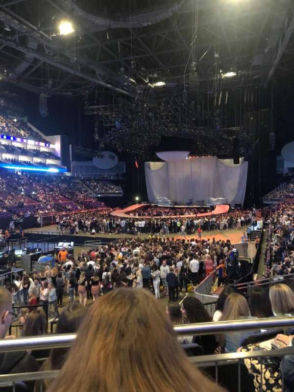 The O2, London, block: 108, row: P