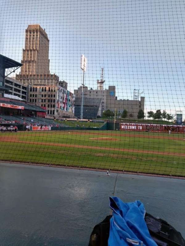 AutoZone Park, block: 107, row: E, seat: 18