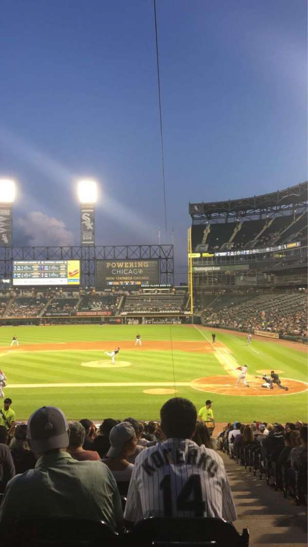 Rate Field, block: 137, row: 28, seat: 1