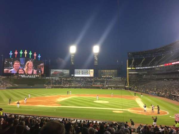 Rate Field, block: 137, row: 28, seat: 1