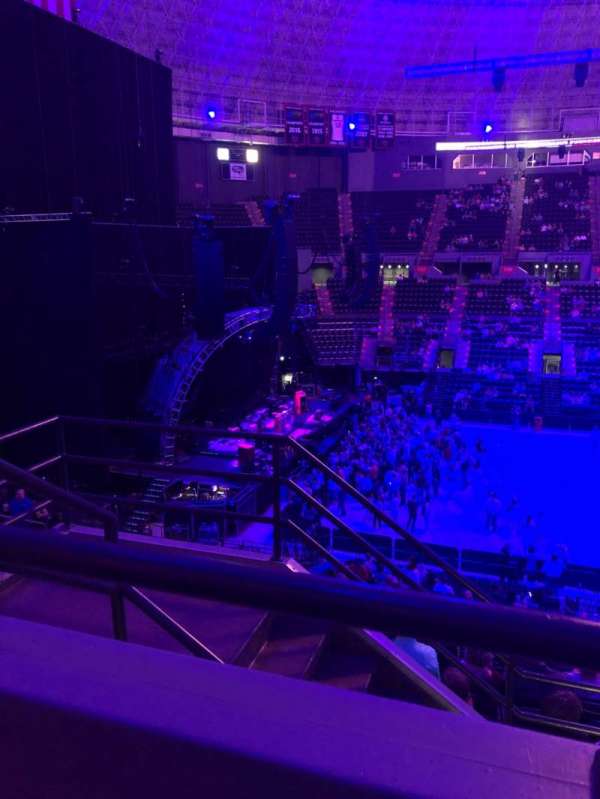 Cajundome, block: 226, row: 1, seat: 10