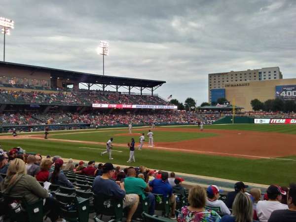 Victory Field, block: 118, row: N, seat: 5