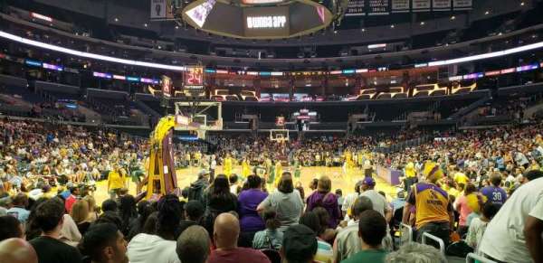 Crypto.com Arena, block: 106, row: L, seat: 1