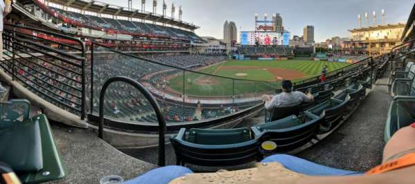 Progressive Field, block: 348, row: F, seat: 5