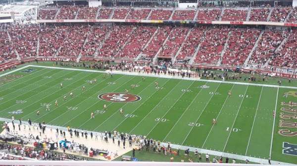 Levi's Stadium, block: 408, row: 2, seat: 13