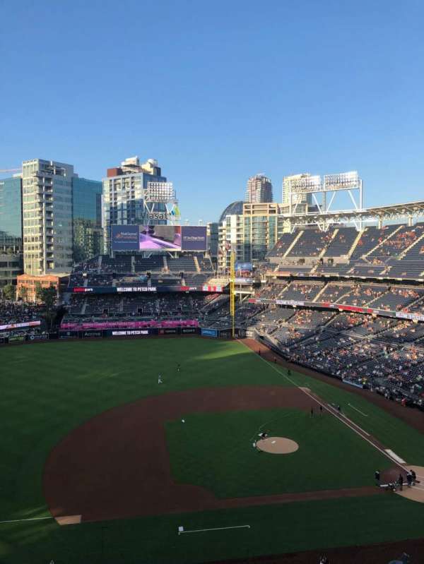 Petco Park, block: 312, row: 3, seat: 5