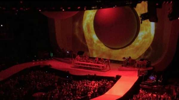 The O2, London, block: 416, row: B, seat: 17