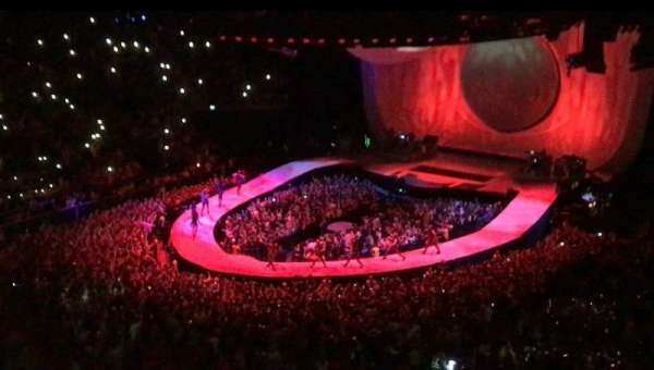 The O2, London, block: 416, row: B, seat: 17