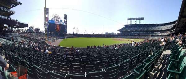 Oracle Park, block: 131, row: 27, seat: 9