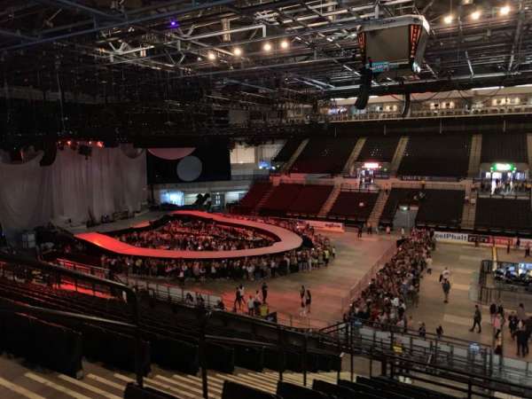 Utilita Arena Sheffield, block: 205, row: p, seat: 4
