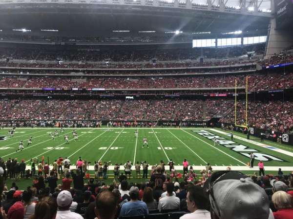 NRG Stadium, block: 124, row: U, seat: 5