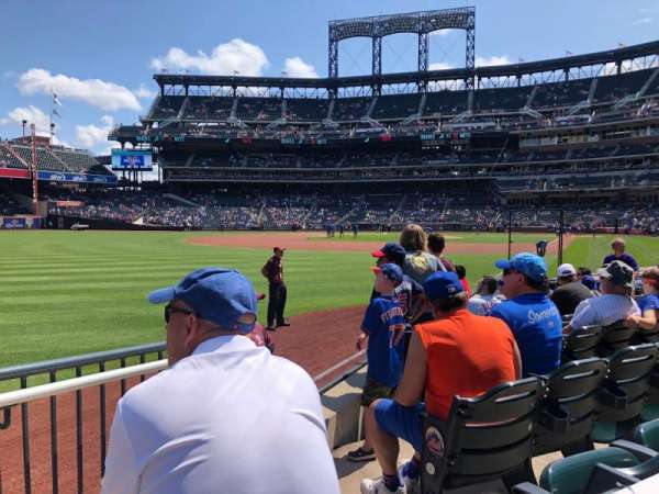 Citi Field, block: 128, row: 3, seat: 17