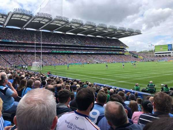 Croke Park, block: z, row: F, seat: 33