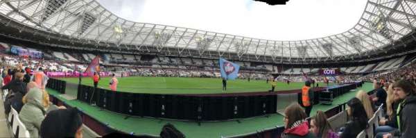 London Stadium, block: 133, row: 2, seat: 344