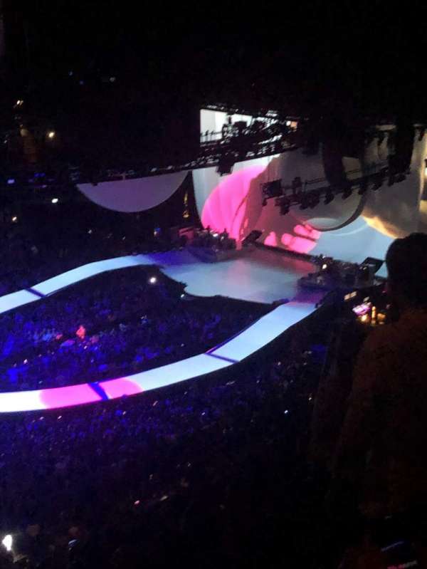 The O2, London, block: 418, row: J, seat: 880