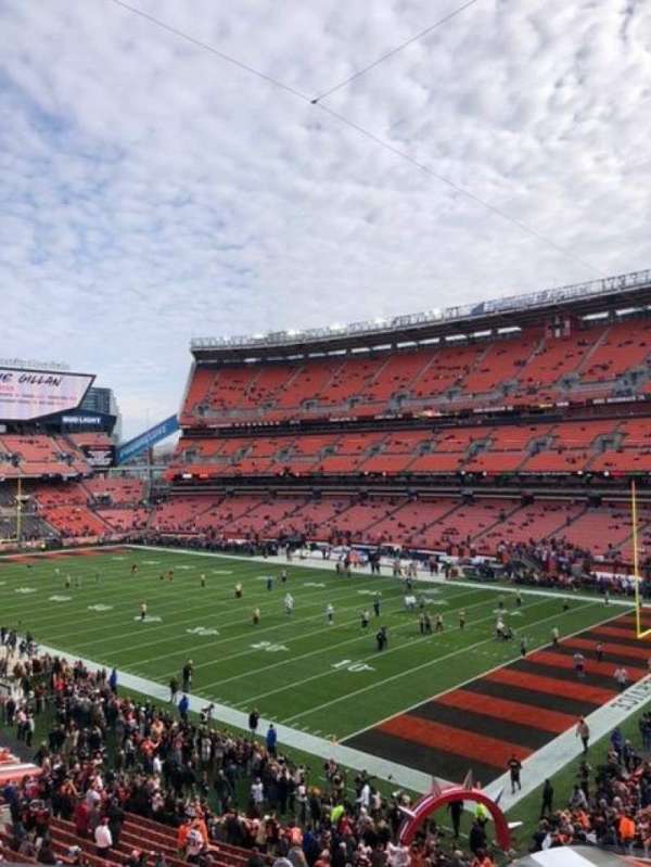 Huntington Bank Field, block: 340, row: 1, seat: 11