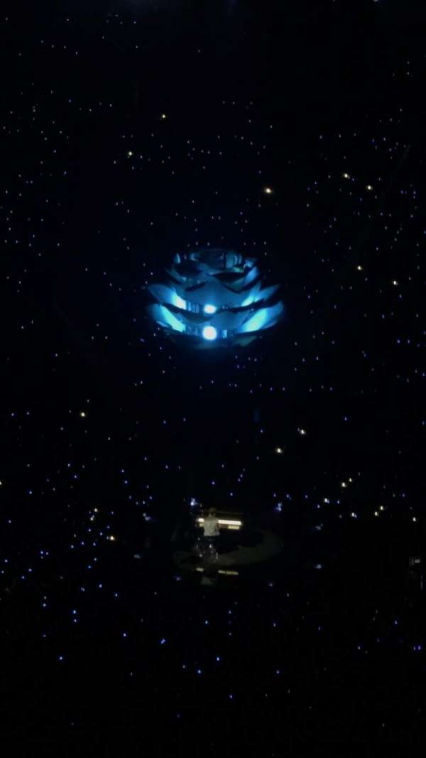 The O2, London, block: 404, row: F, seat: 546
