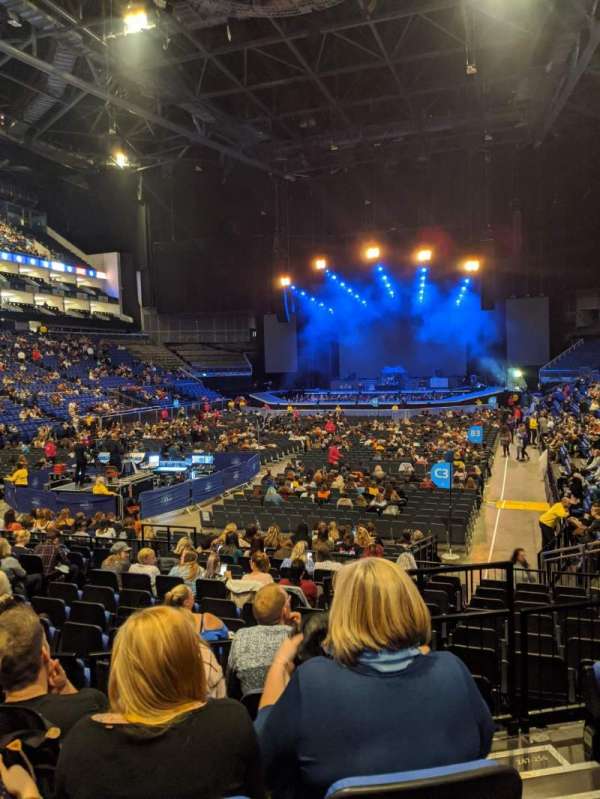 The O2, London, block: 108, row: M, seat: 233
