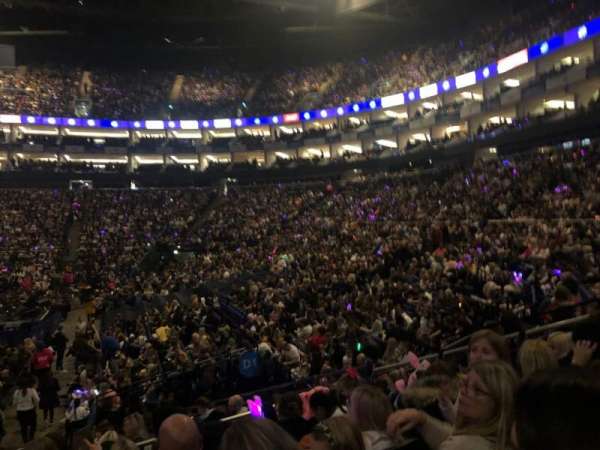The O2, London, block: 103, row: N, seat: 114