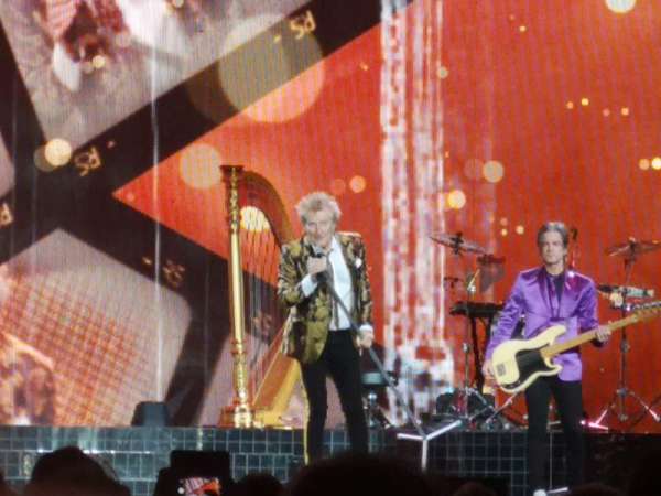 The O2, London, block: Floor B2, row: C, seat: 15