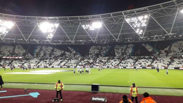 London Stadium, block: 111, row: 6, seat: 250