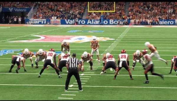 Alamodome, block: 144, row: 4, seat: 15