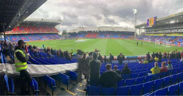 Selhurst Park, block: AW-T, row: 14, seat: 74