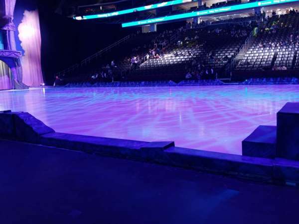 Prudential Center, block: 20F, row: AA, seat: 8