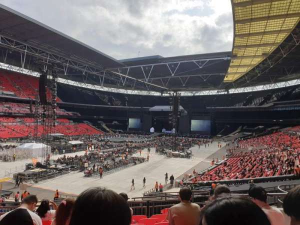 Wembley Stadium, block: 107, row: 39, seat: 151