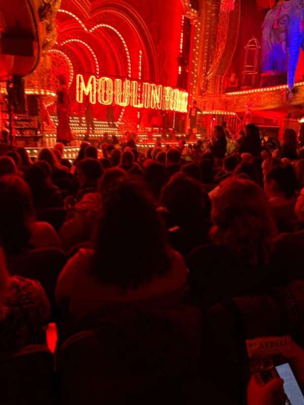 Al Hirschfeld Theatre, block: Orchestra L, row: O, seat: 25